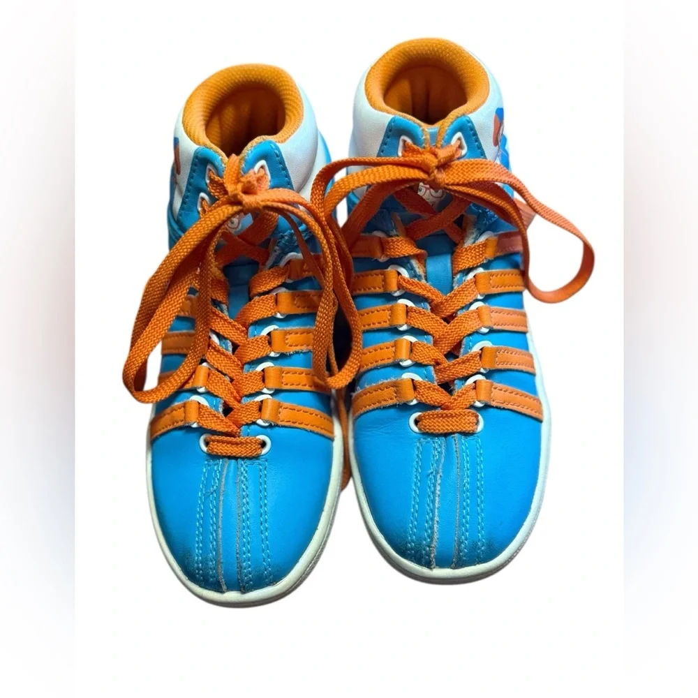 K-Swiss Kids Sneakers in Blue and Orange